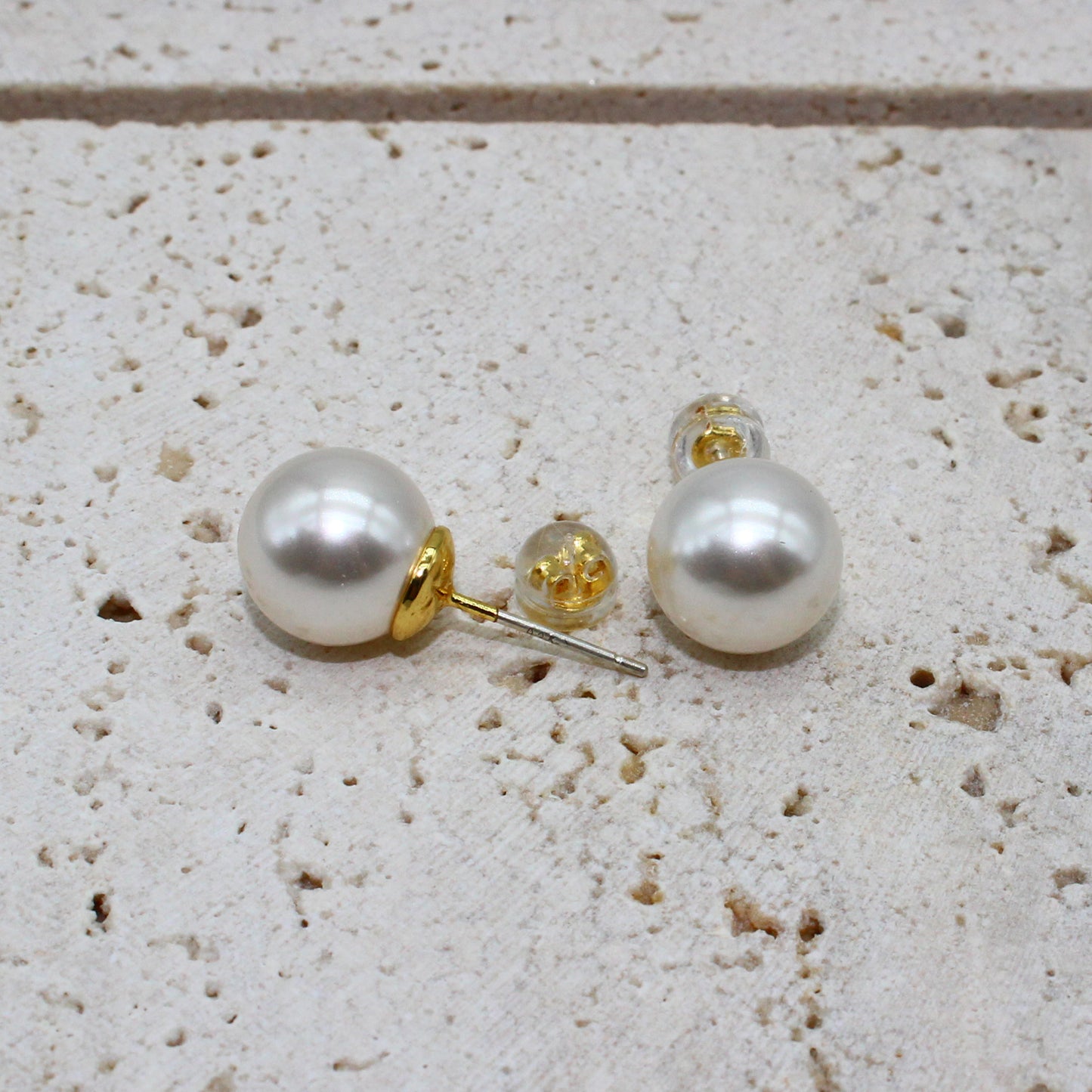 PEETTY 10-12mm artificial pearl earring 2