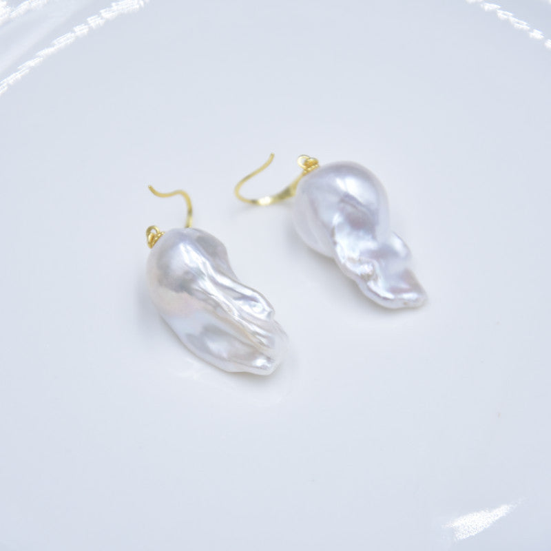 PEETTY baroque pearl dangle earrings 3